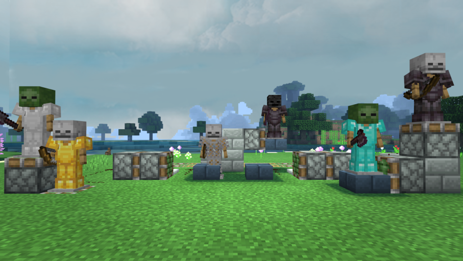 《我的世界：移动版》射术练习场搭建方法