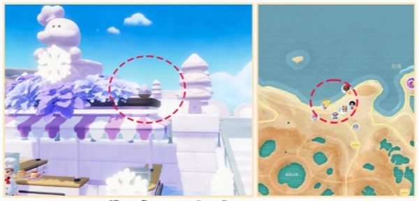 心动小镇2月4日温泉蛋位置分享