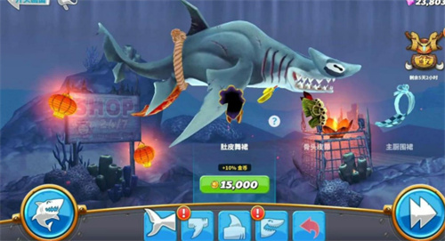 饥饿鲨世界国际服无限珍珠钻石金币