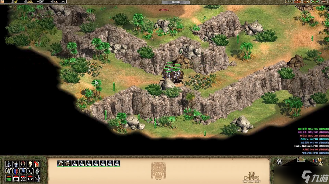 帝国时代2黄金国第二关怎么过