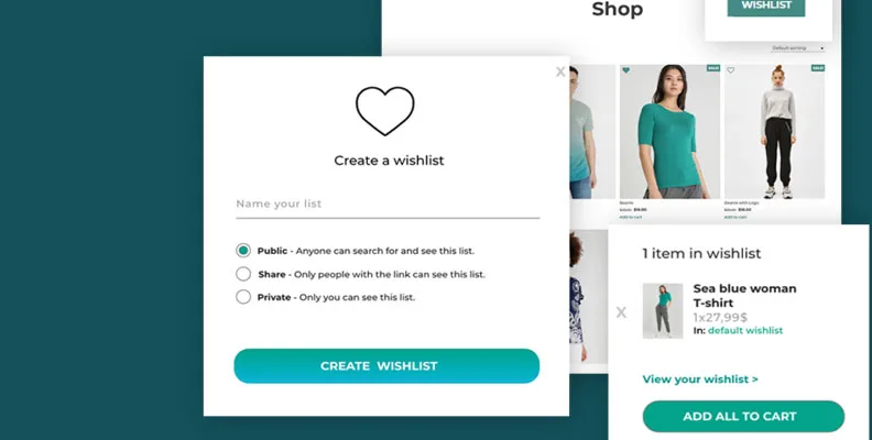 YITH WooCommerce Wishlist Premium v4.12.0 汉化版    产品心愿清单
