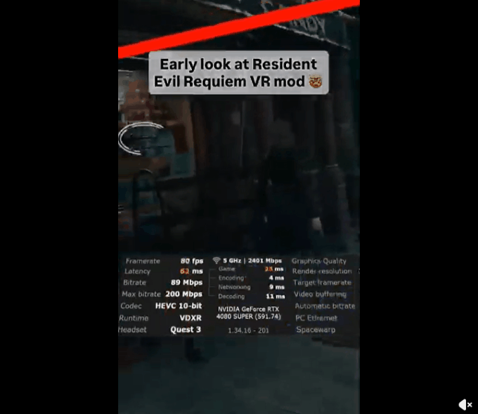 《生化危机9》第三方VR Mod（praydog版）正在开发中