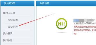 铁路12306怎么查订单记录