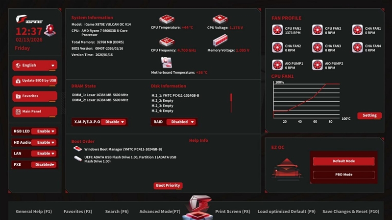 AMD X3D最强优化！七彩虹iGame X870E Vulcan OC V14火神主板评测：专属优化 温度更低性能更强