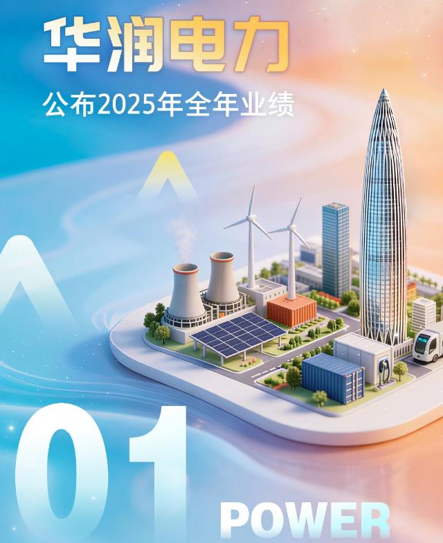 5.45GW！华润电力发布2026年风光装机计划