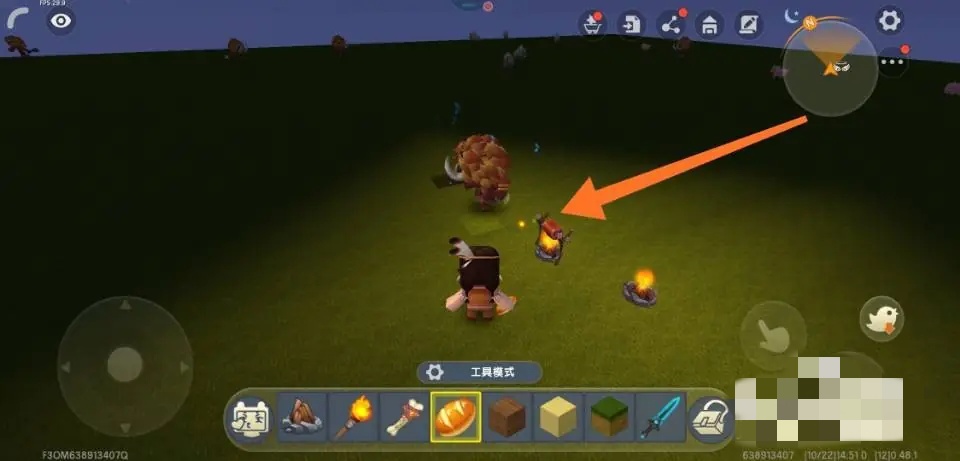 迷你世界怎么把野人变成自己的伙伴