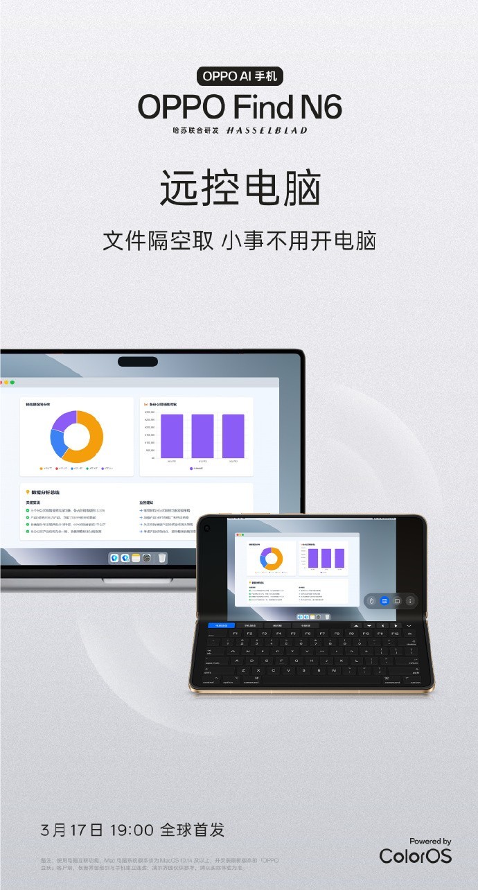 手上端个移动工作站,是个什么体验?OPPO Find N6 让移动办公真正高效起来