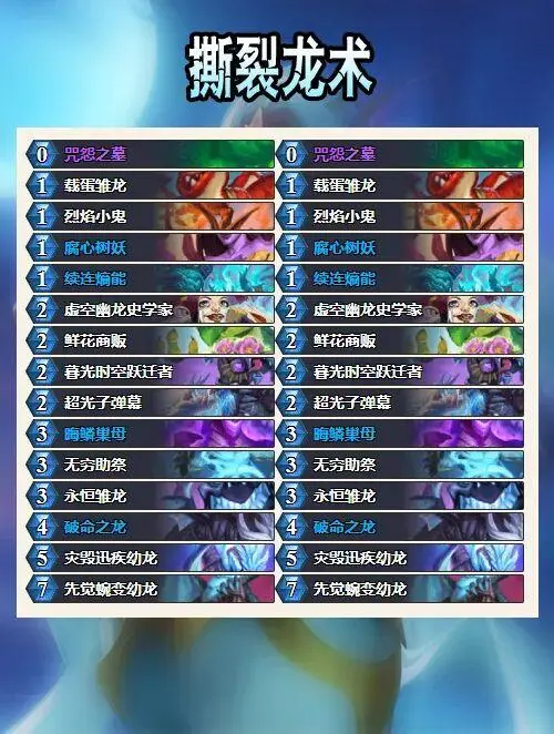 炉石传说大地的裂变撕裂龙术卡组推荐