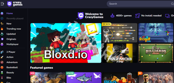 CrazyGames官网打开即玩最新版本下载-CrazyGames打开即玩安卓版下载入口