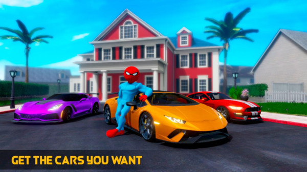 蜘蛛侠火柴人绳索英雄 1