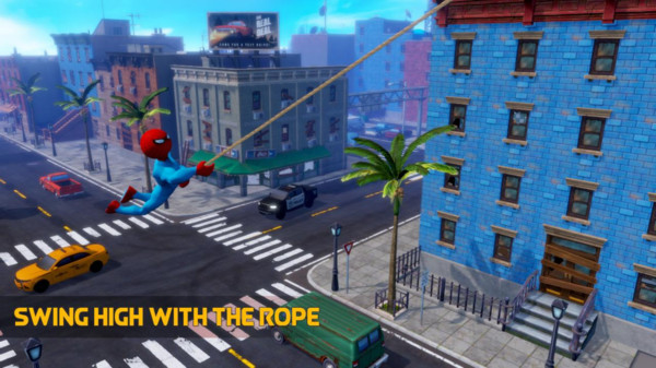 蜘蛛侠火柴人绳索英雄 2