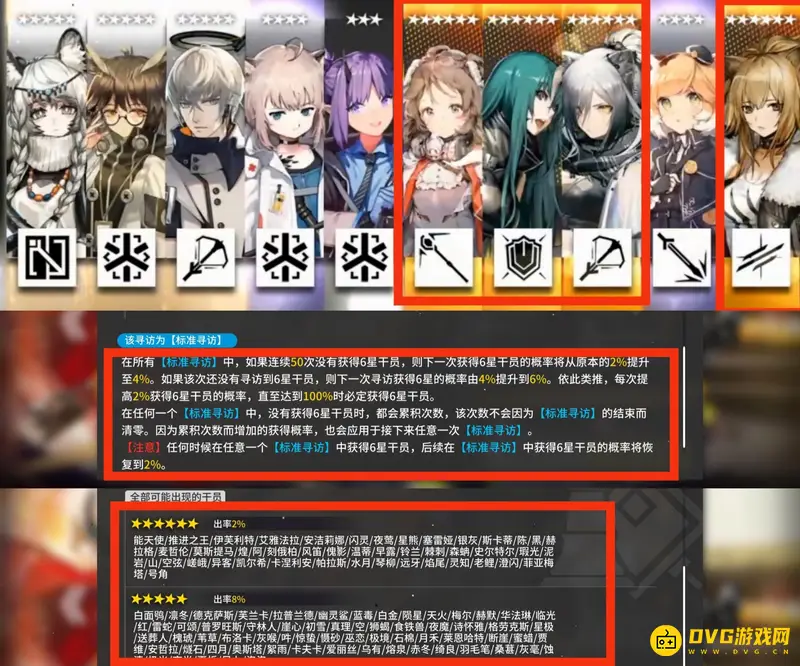 《明日方舟》出 概率详解