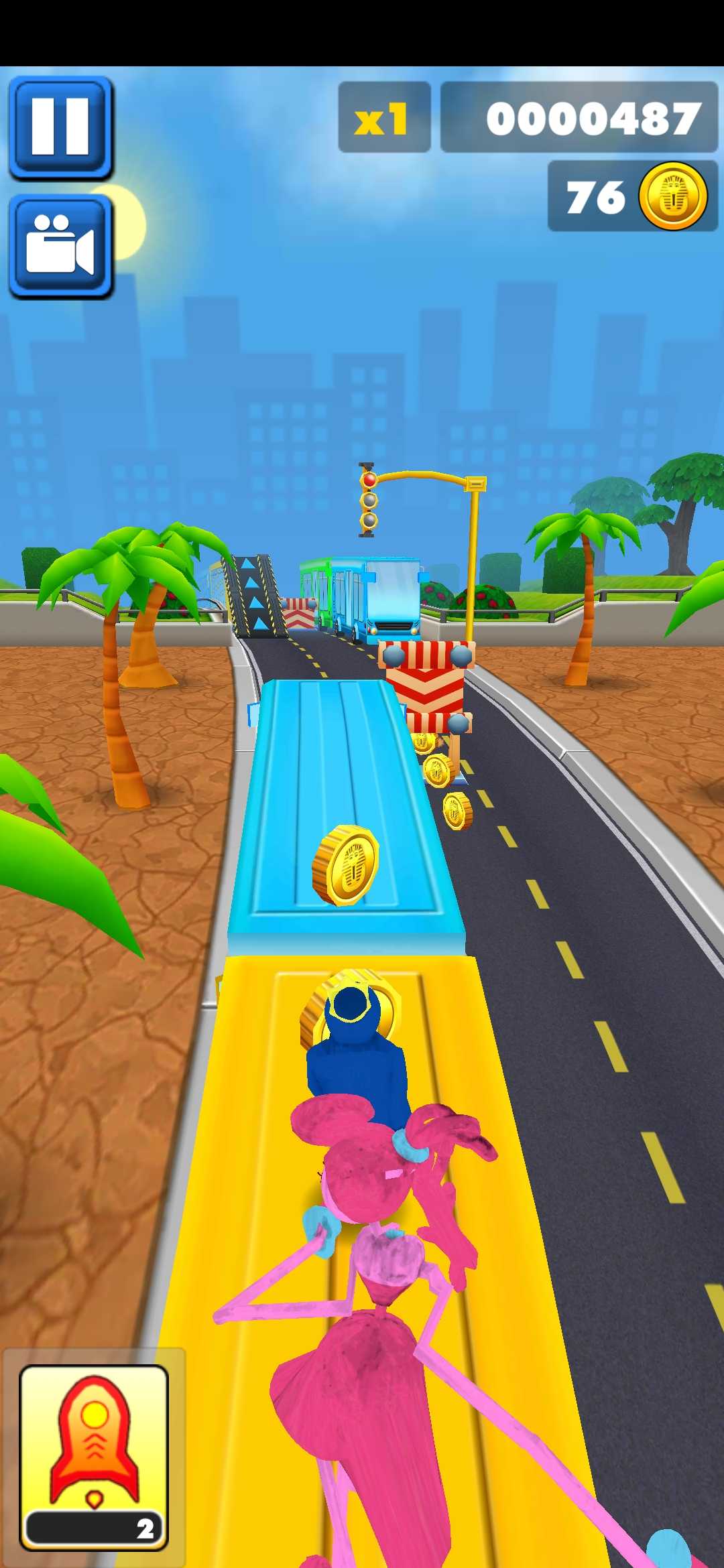 彩虹朋友地铁跑酷