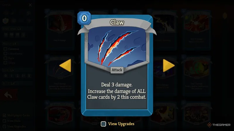 《杀戮尖塔2》爪击流构筑攻略