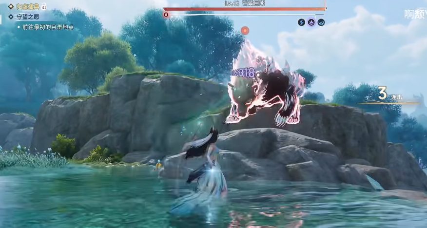 王者荣耀世界芒鬓巨熊二号怎么打